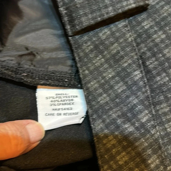 Calvin Kline Plaid Flat Front Perfect For The Office Size 4 NWT - Picture 9 of 10